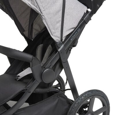 Beemoo Activity Go Aktivitetsvogn, Black/Dark Grey