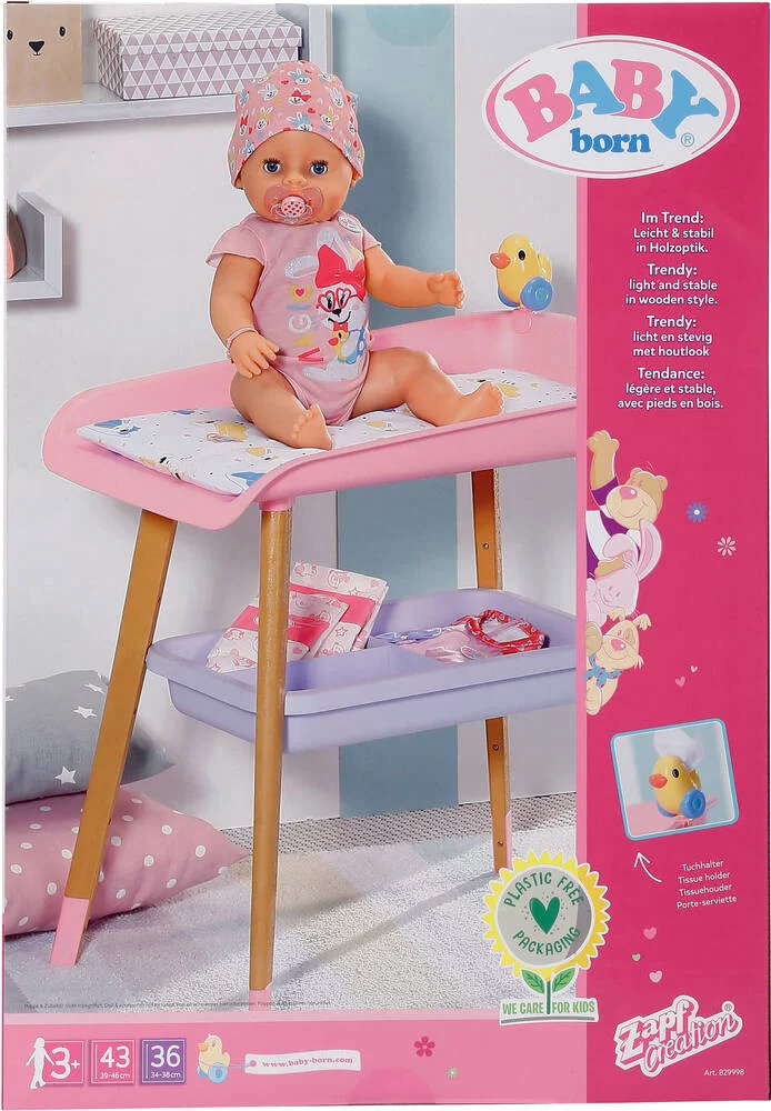BABY BORN TABLE A LANGER