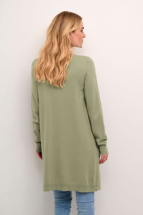 Cream CRDela Long Cardigan Overland trek
