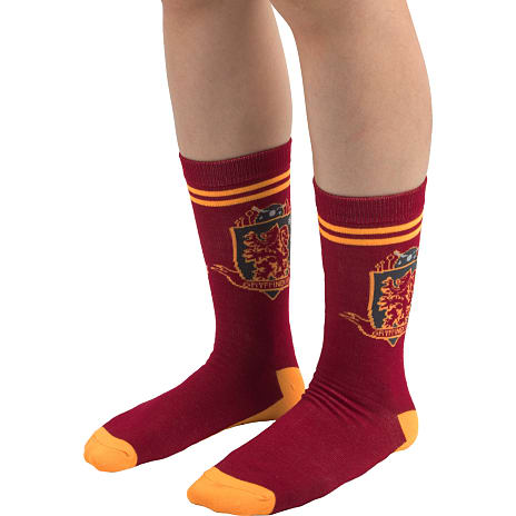 Harry Potter Gryffindor strømpesæt m. 3 par - børn