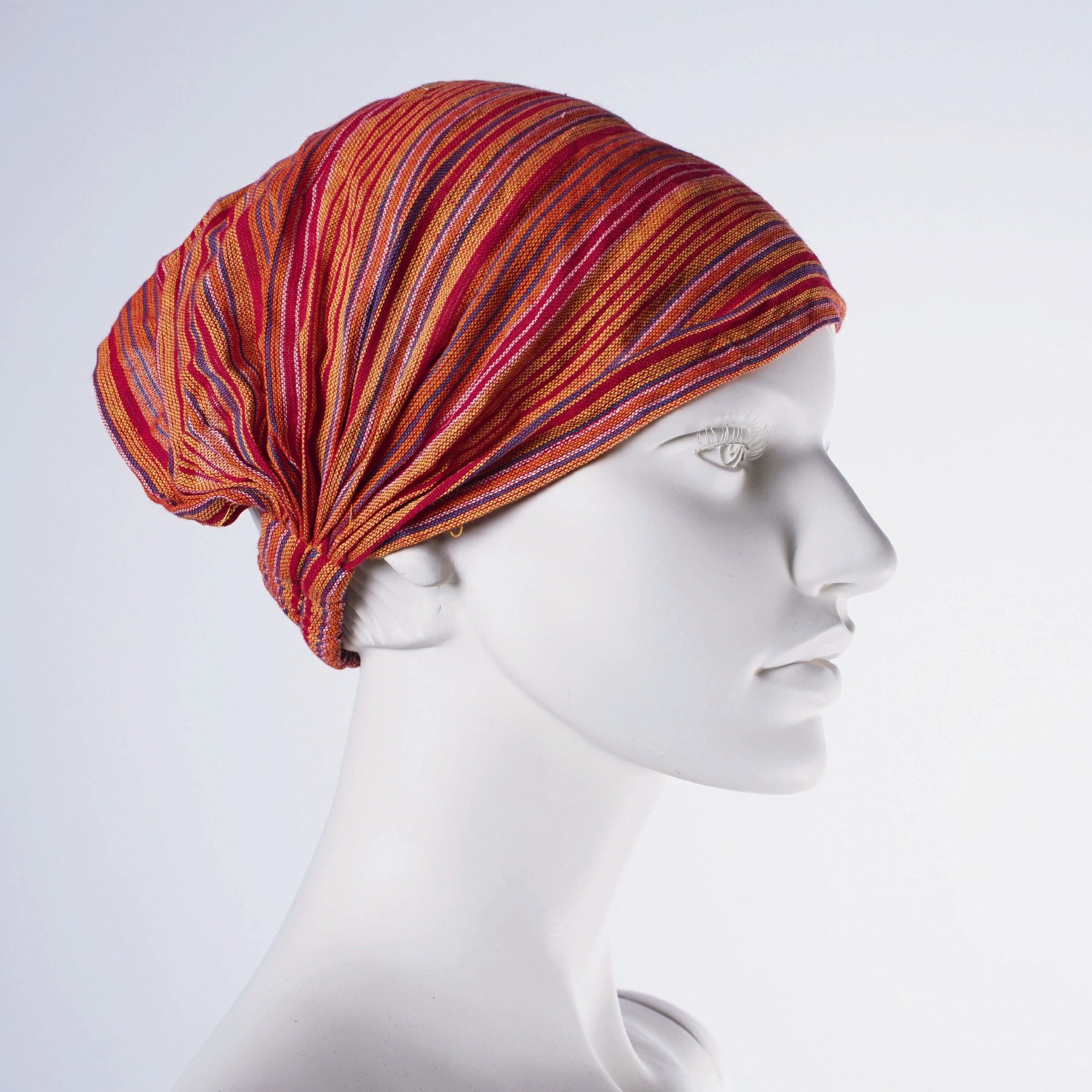 Haarband 'Denver', aus 100% Baumwolle, orange/rot günstig bestellen
