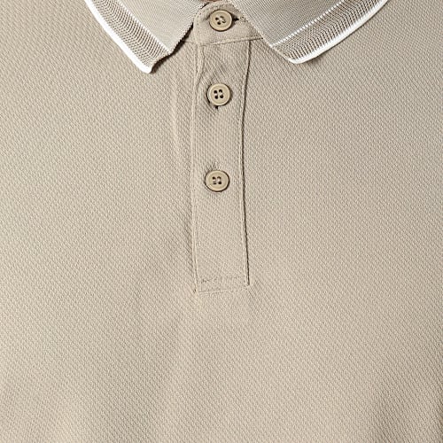 Polo Manches Longues Beige