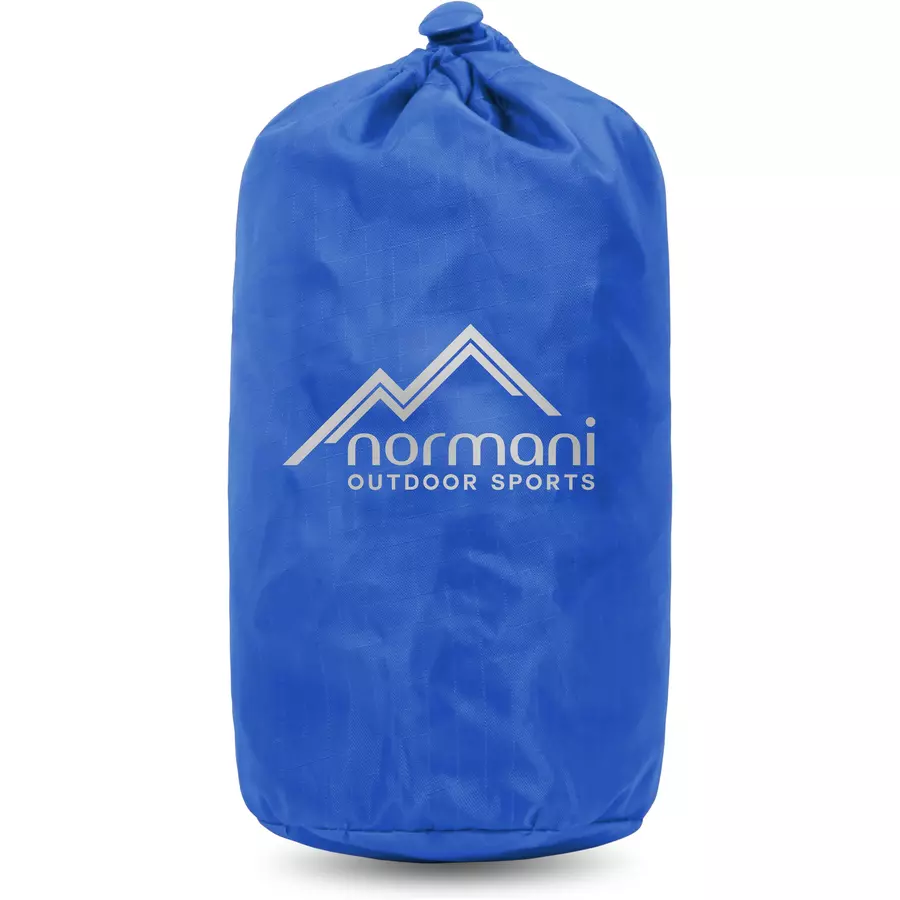 normani Regenüberzug für Fahrrad-Kindersitze BiSeat Blau