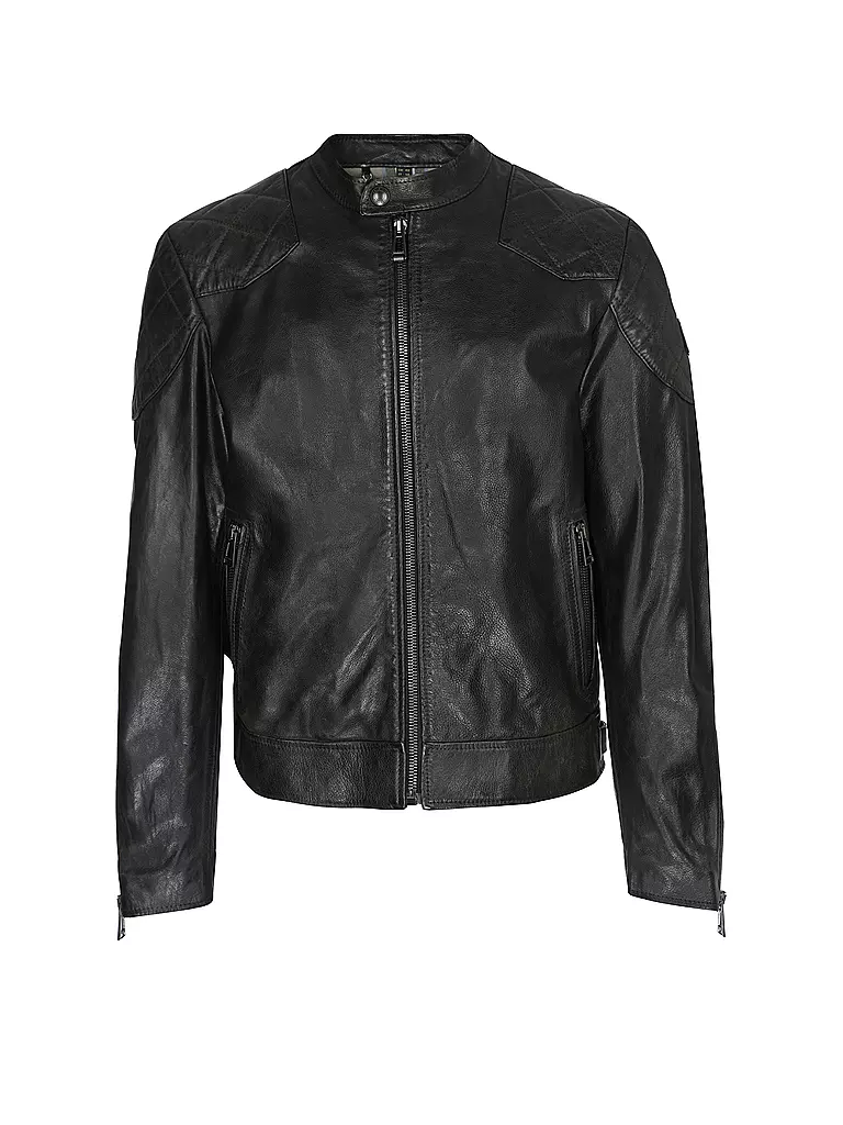 BELSTAFF Lederjacke OUTLAW schwarz