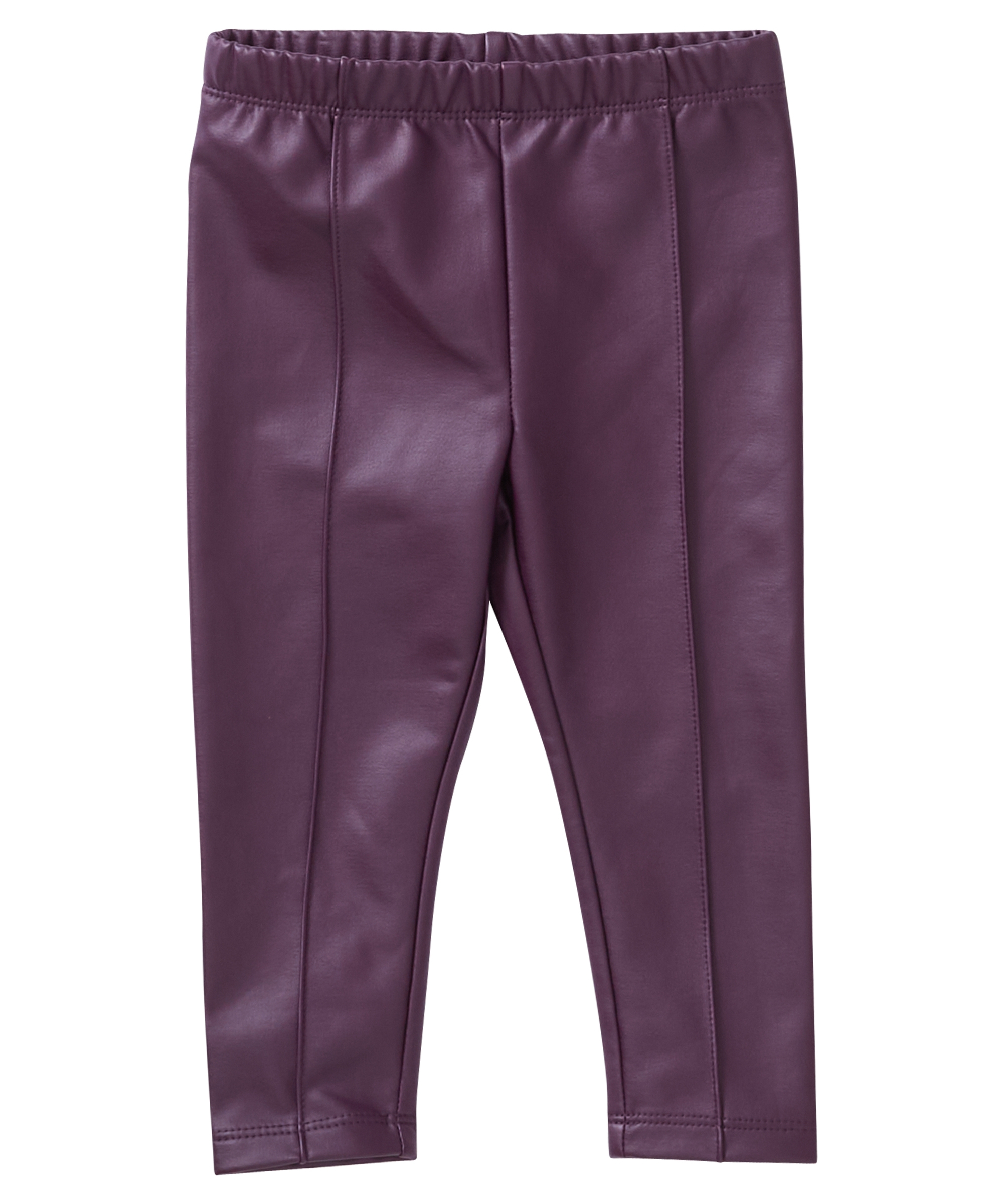 lederlook legging met naad