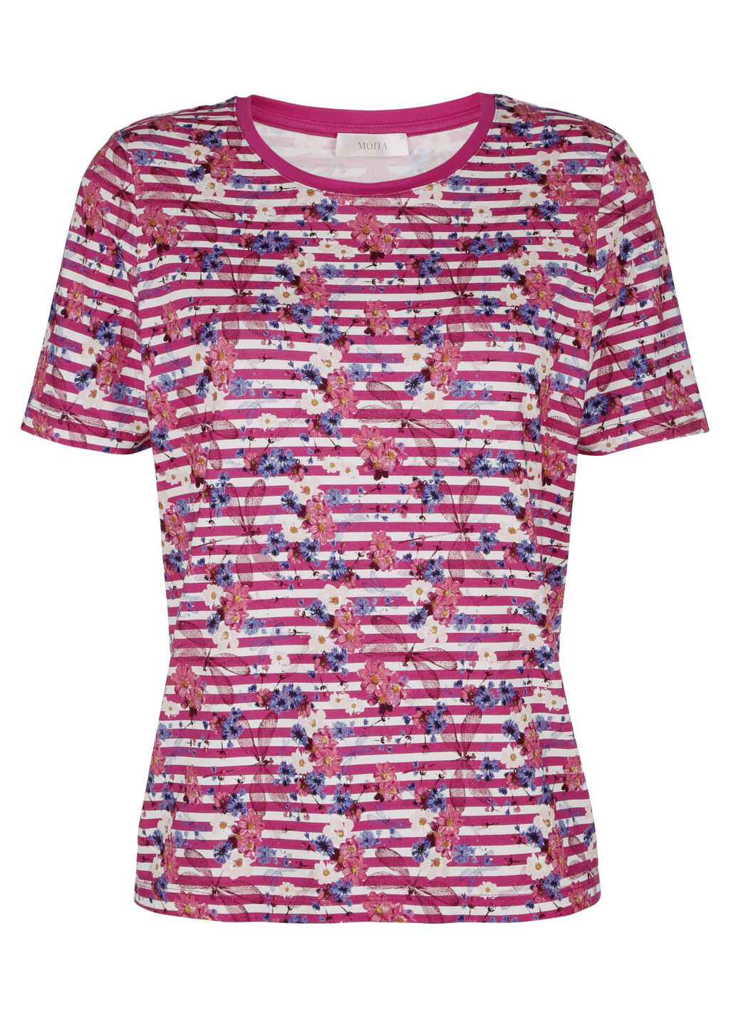 Shirt im modischen Druck-Mix