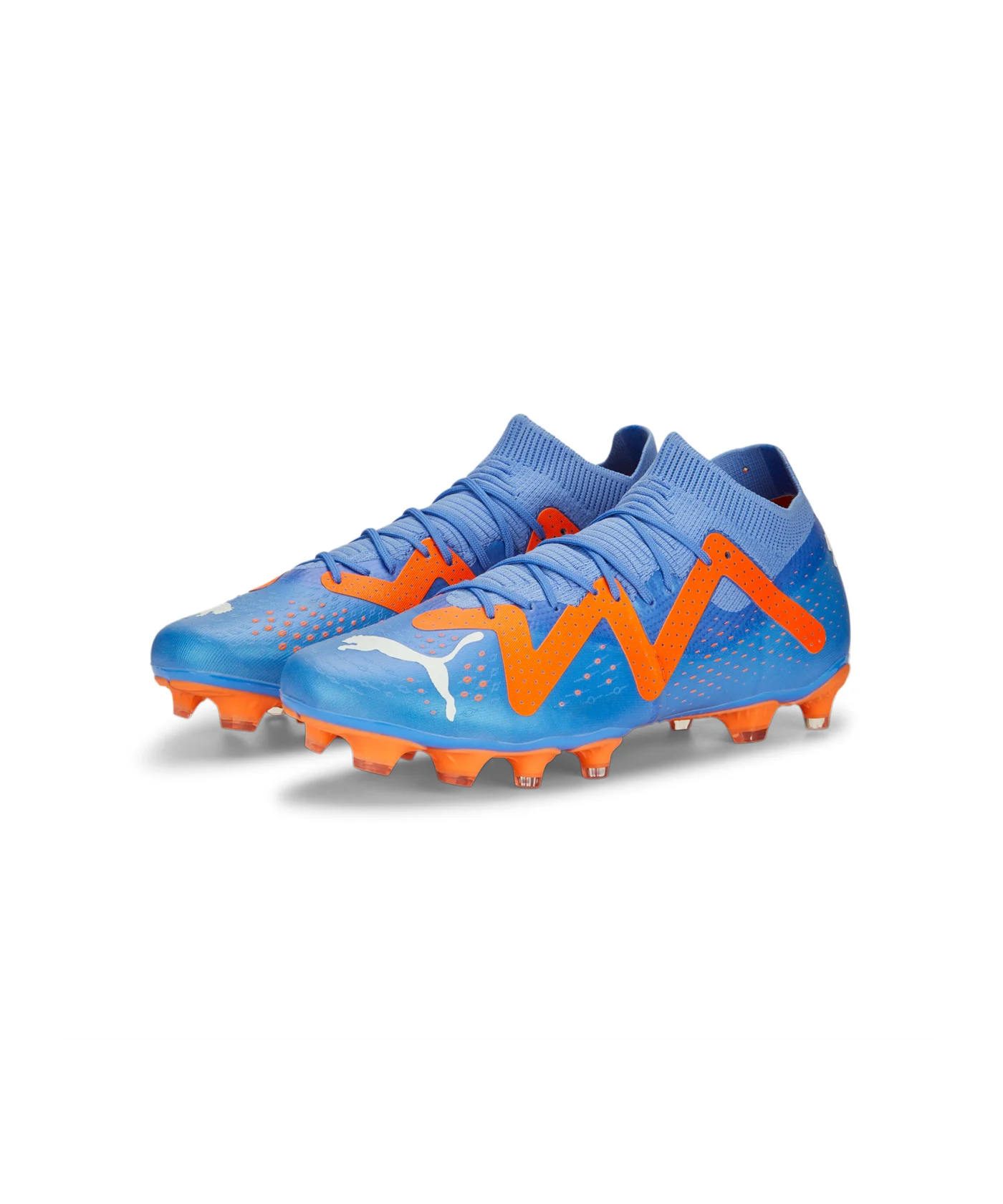 PUMA FUTURE Match FG/AG Supercharge Blau Orange F01