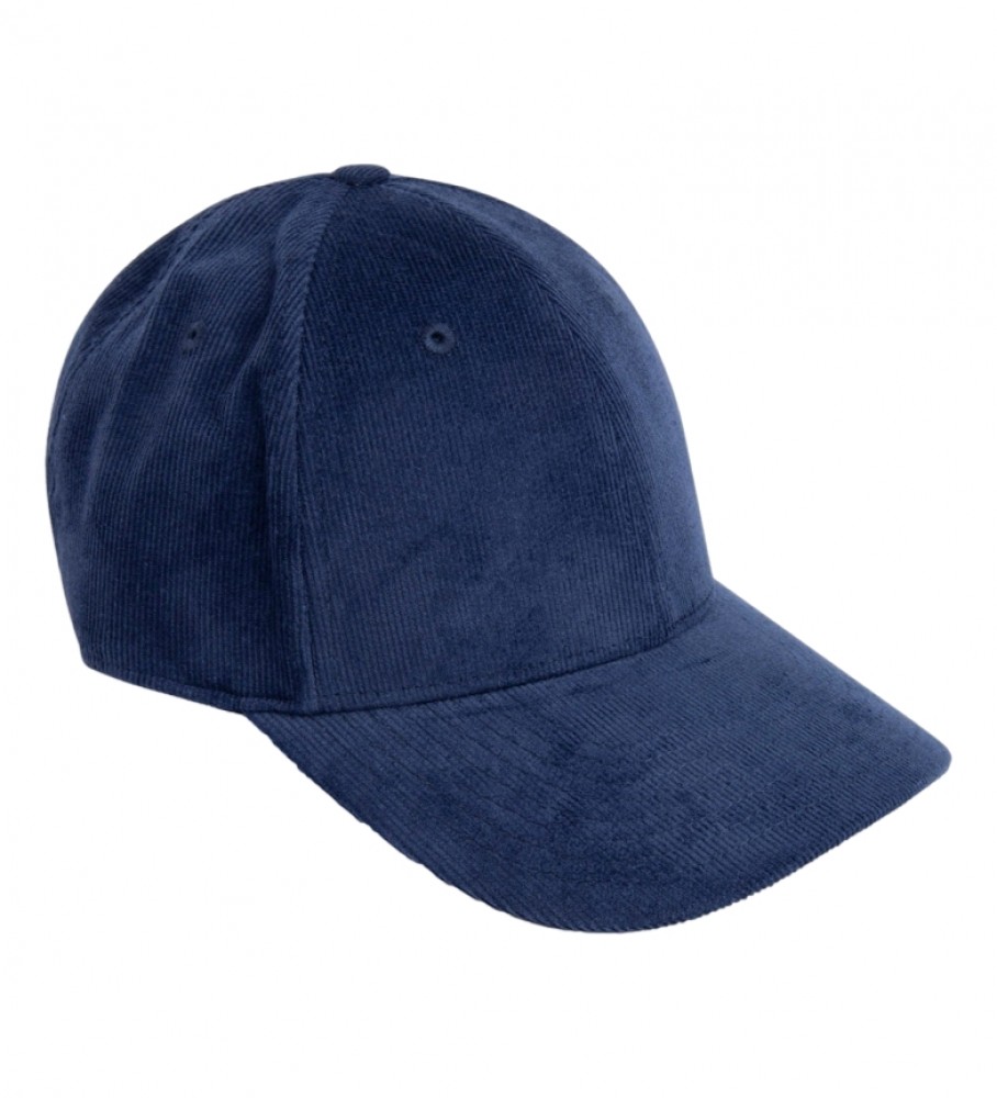 Boné Hackett Navy de veludo cotelê