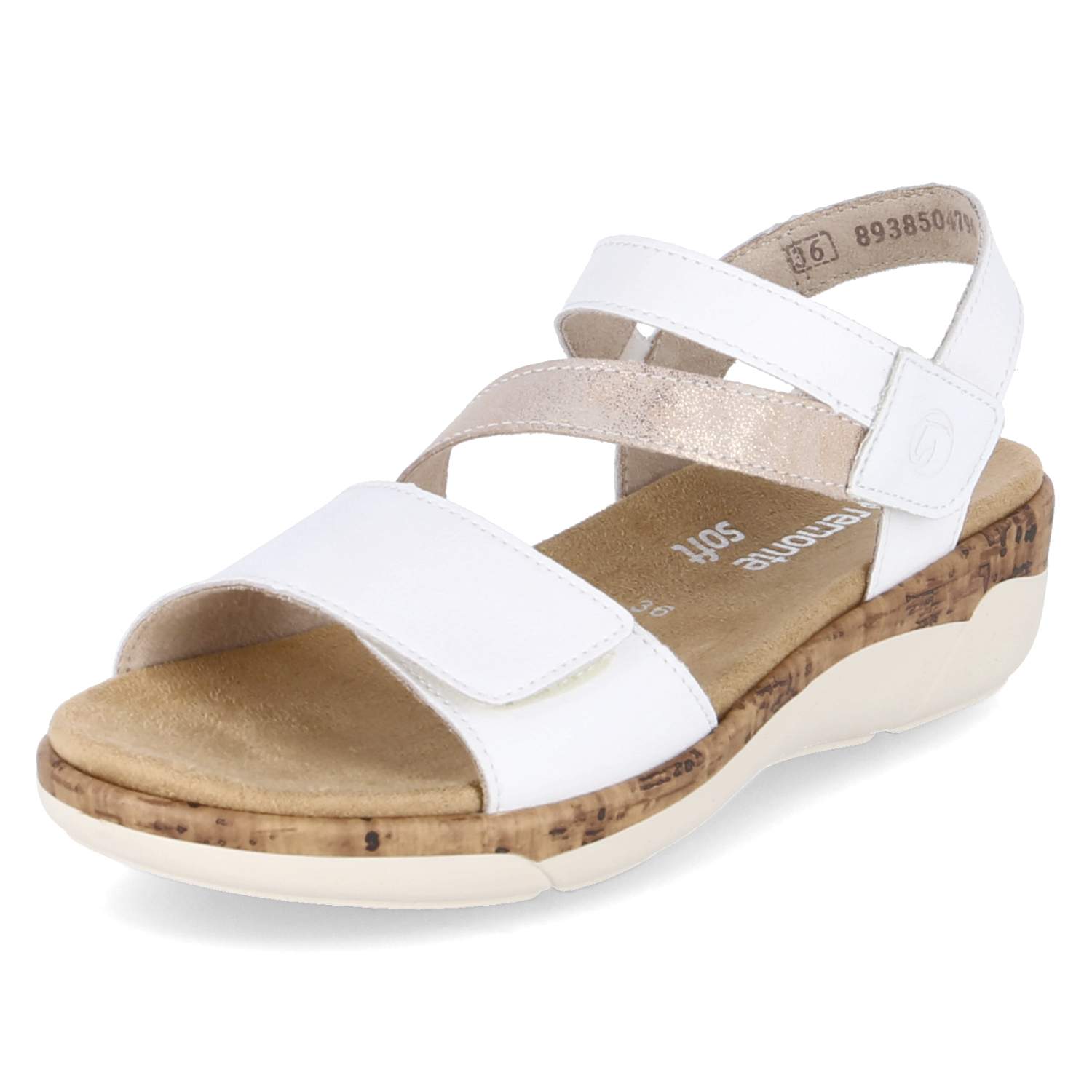 Remonte Sandalen - weiss kombi