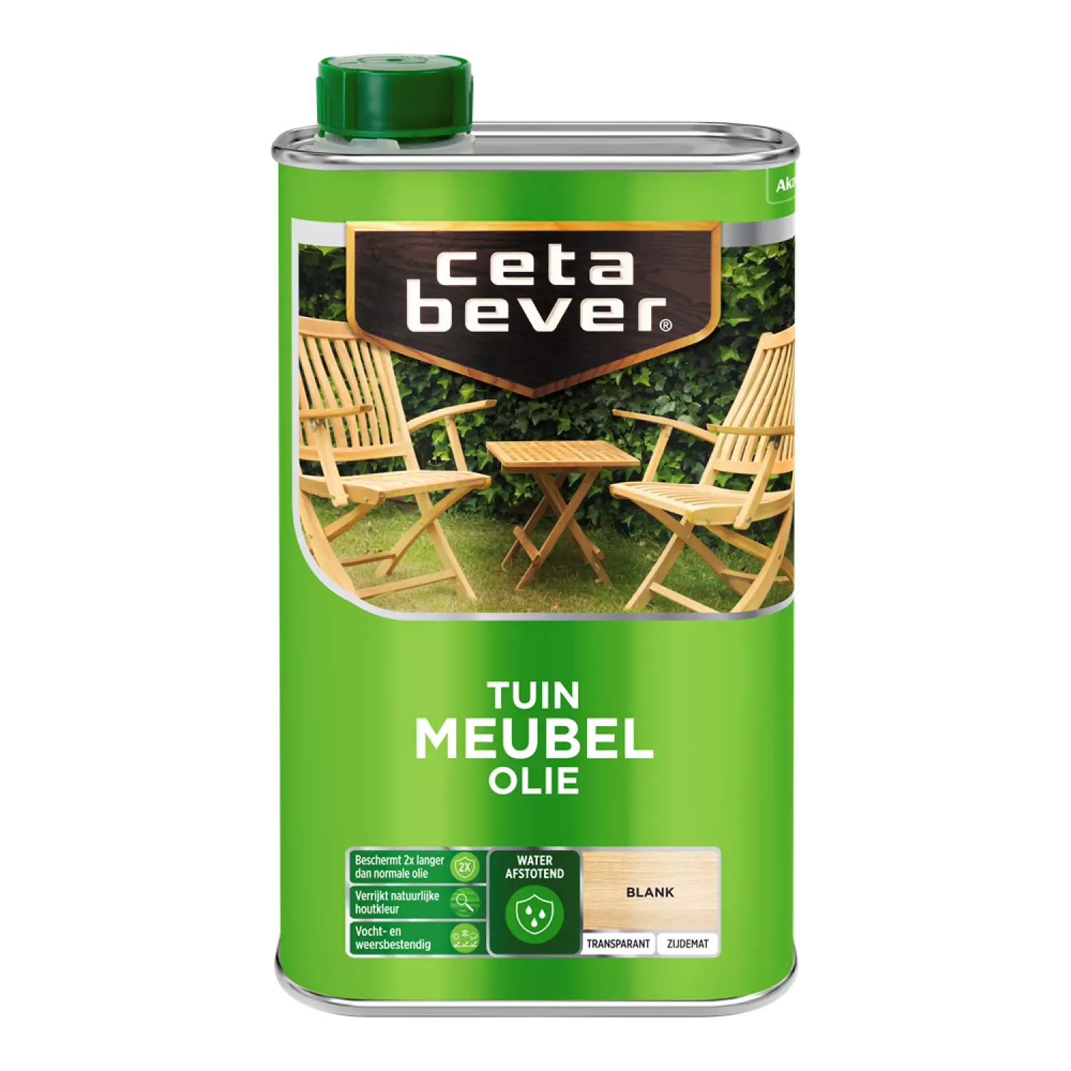 Cetabever Tuinmeubelolie Waterproof - Blank - 0,5L