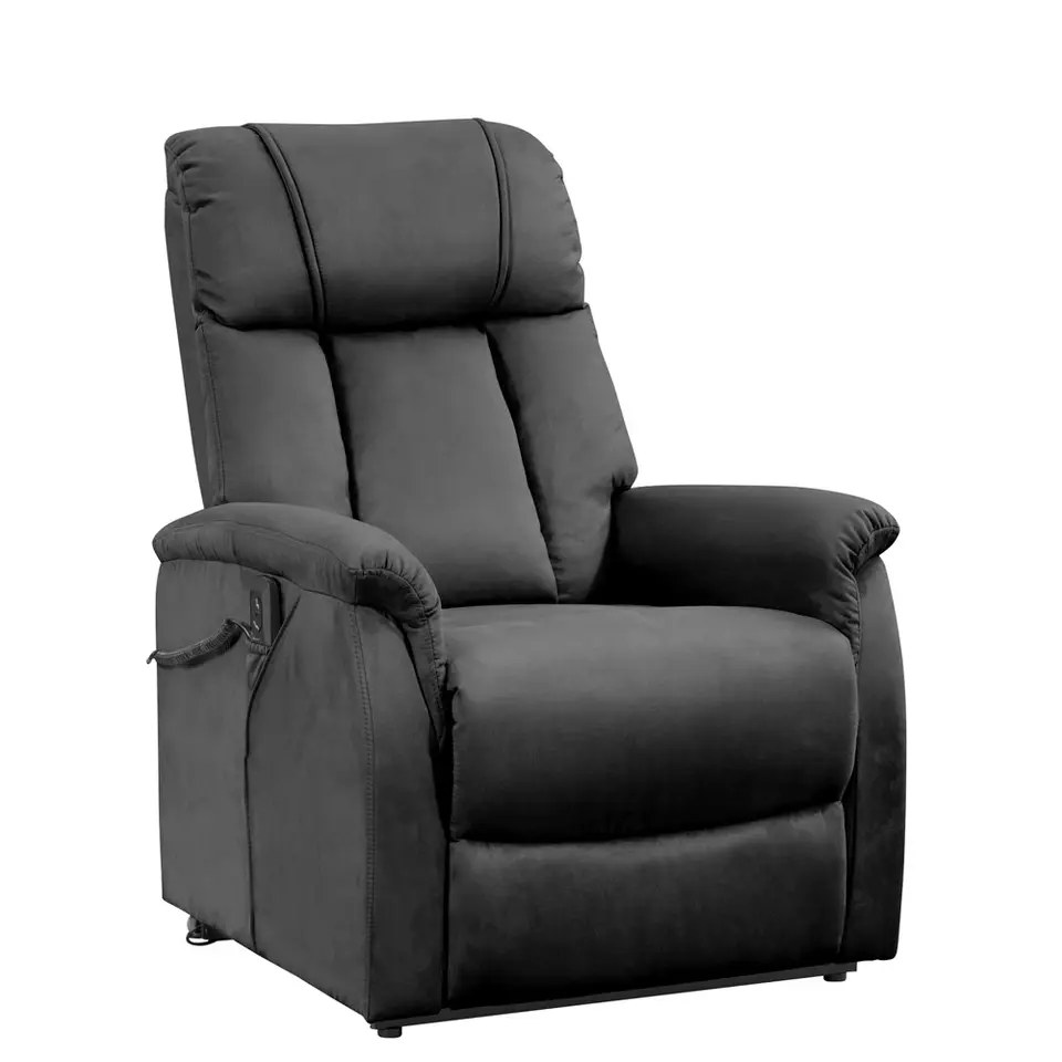 Relaxfauteuil Colorado - sta-op - donkergrijs