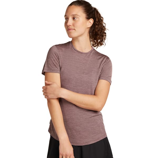 T-shirt randonnée ICEBREAKER W MERINO 125 COOL-LITE SPHERE III SS TEE CAROB HTHR