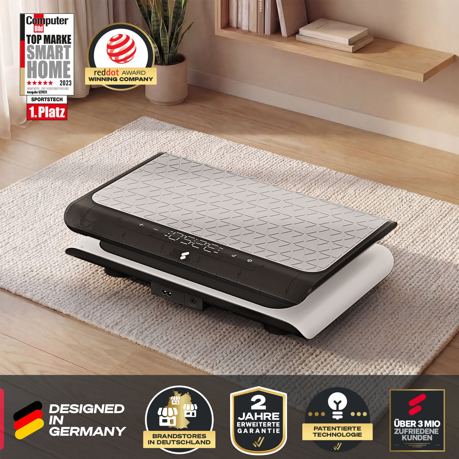 sVibe Lite Vibrationsplatte Weiß