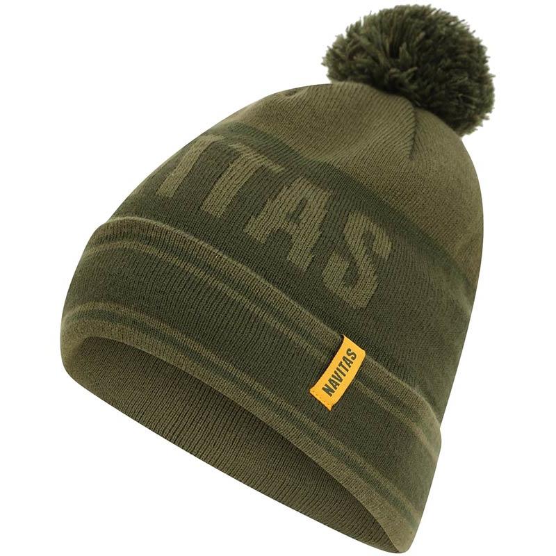 Bonnet Homme Navitas Fleece Lined Ski Bobble - Vert