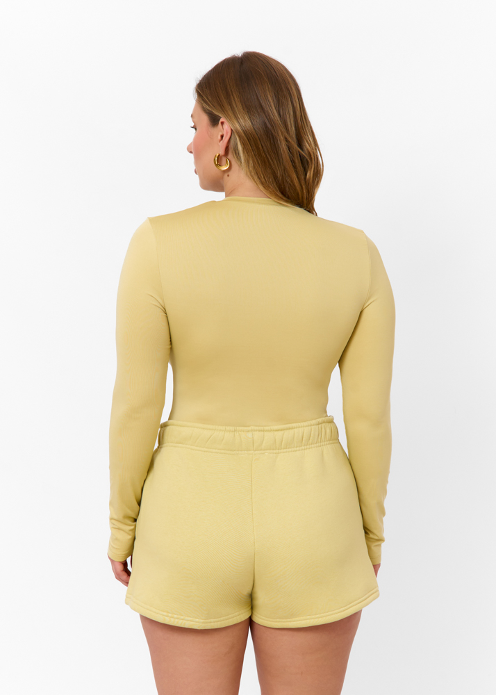 Longsleeve tee pistachio