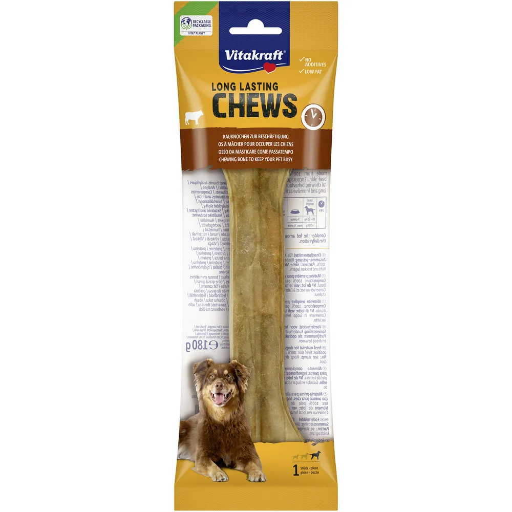 Vitakraft LONG LASTING CHEWS Tyggeben, 22cm - 180 g.