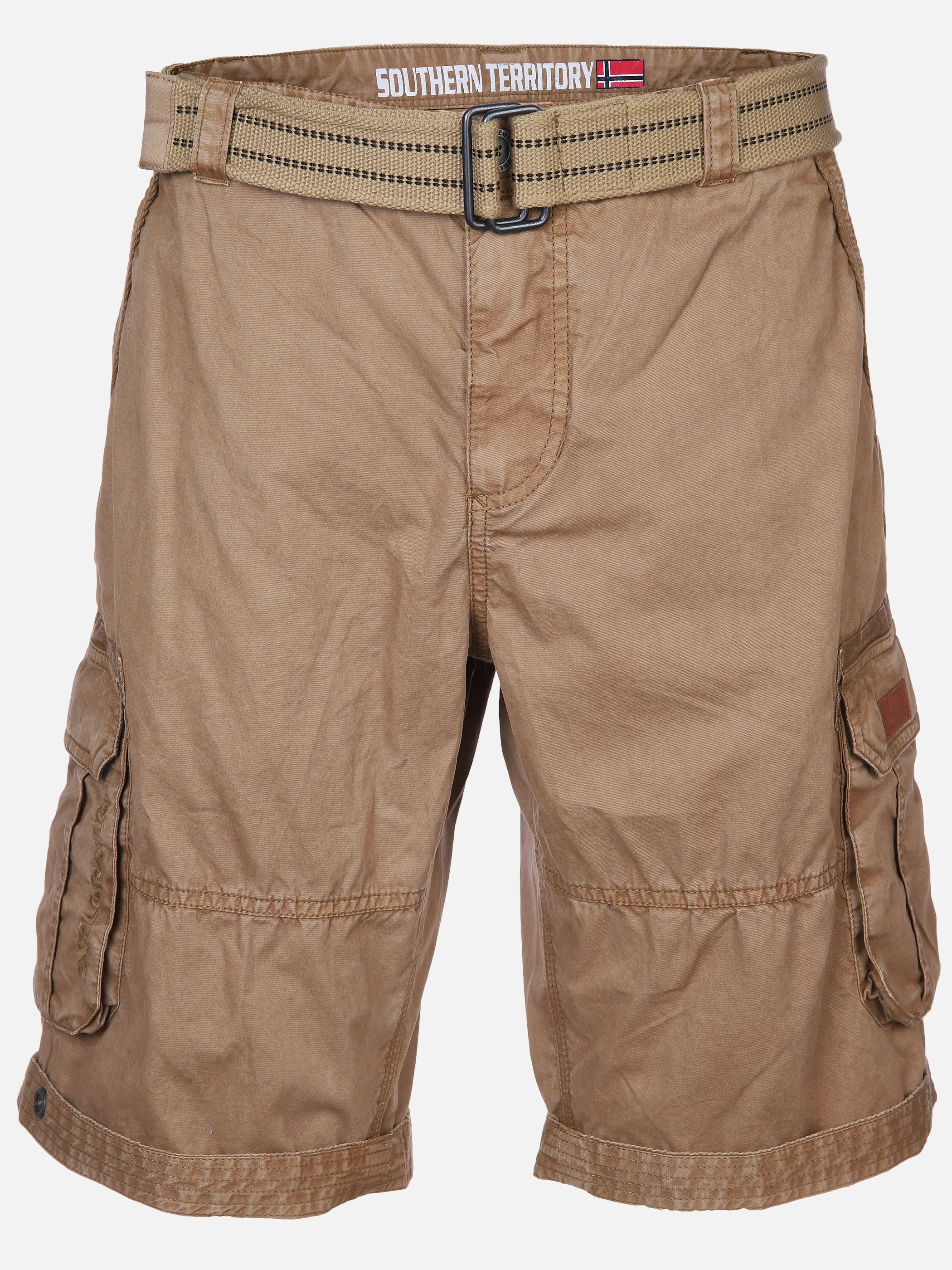 Herren Cargoshorts im Used Look
