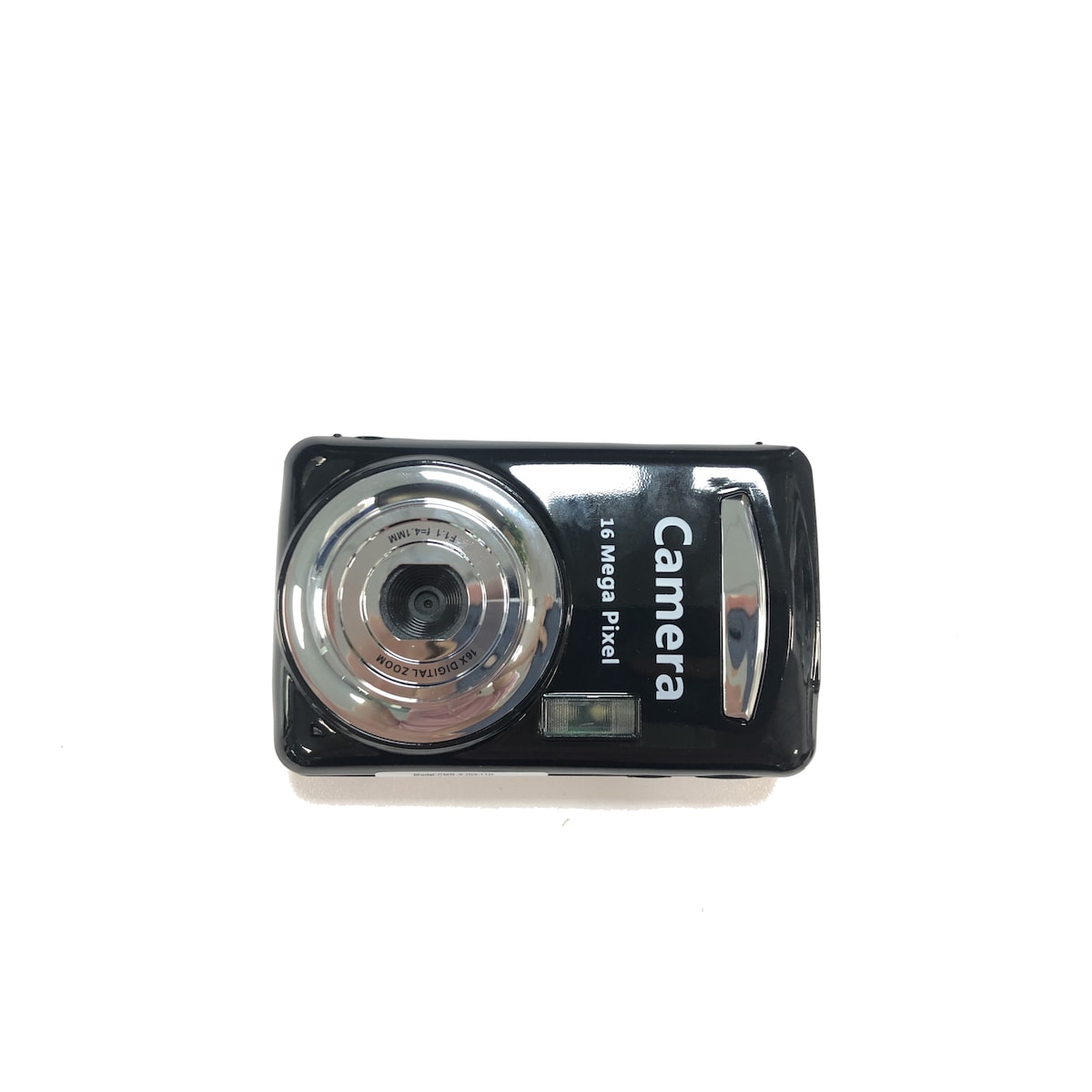 Kompakt kamera med 16x digital zoom og 2,4 tommers LCD-skjerm Sort
