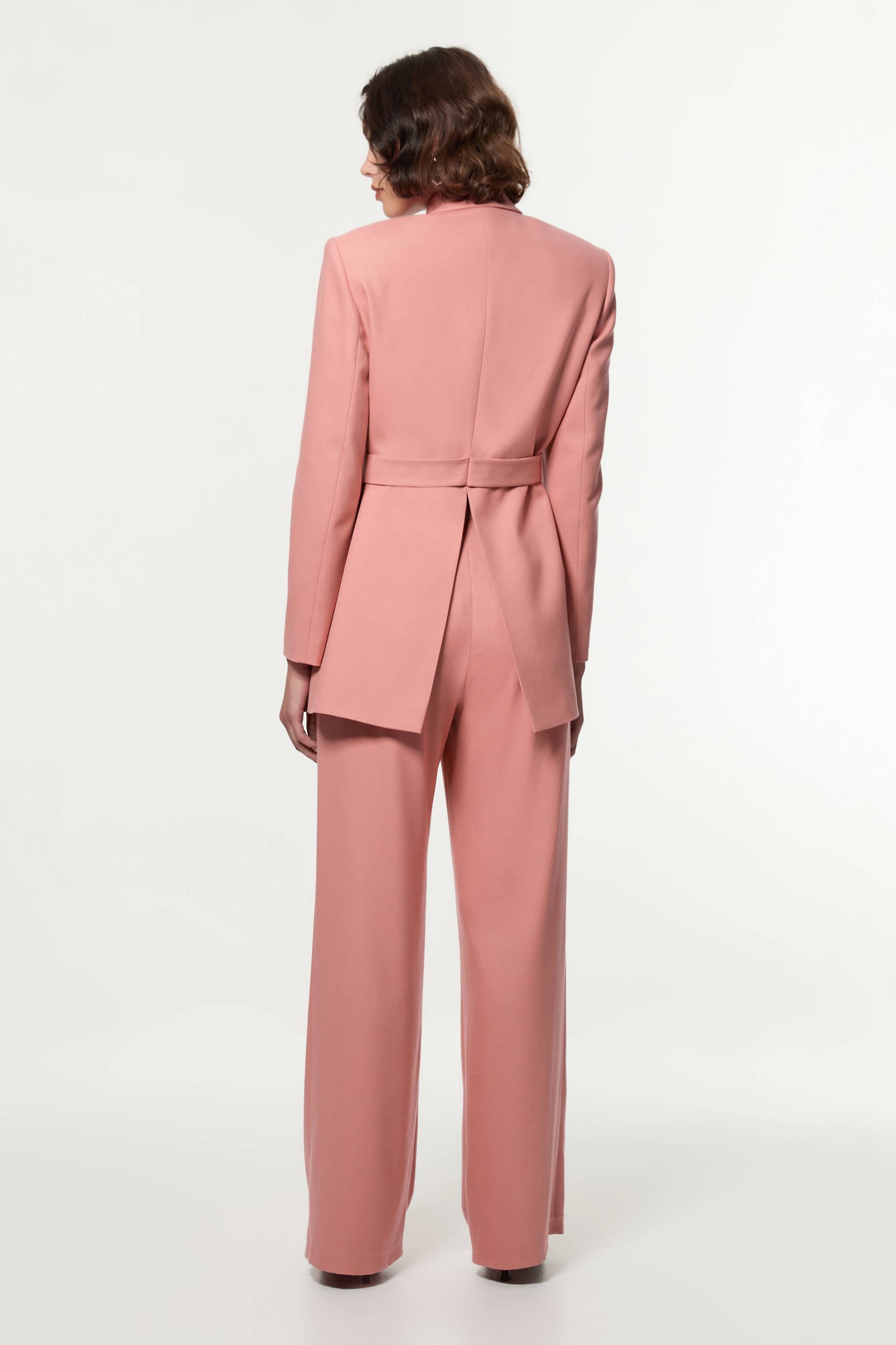 KarenMillen Pantalon ample à jambes larges, à la coupe décontractée