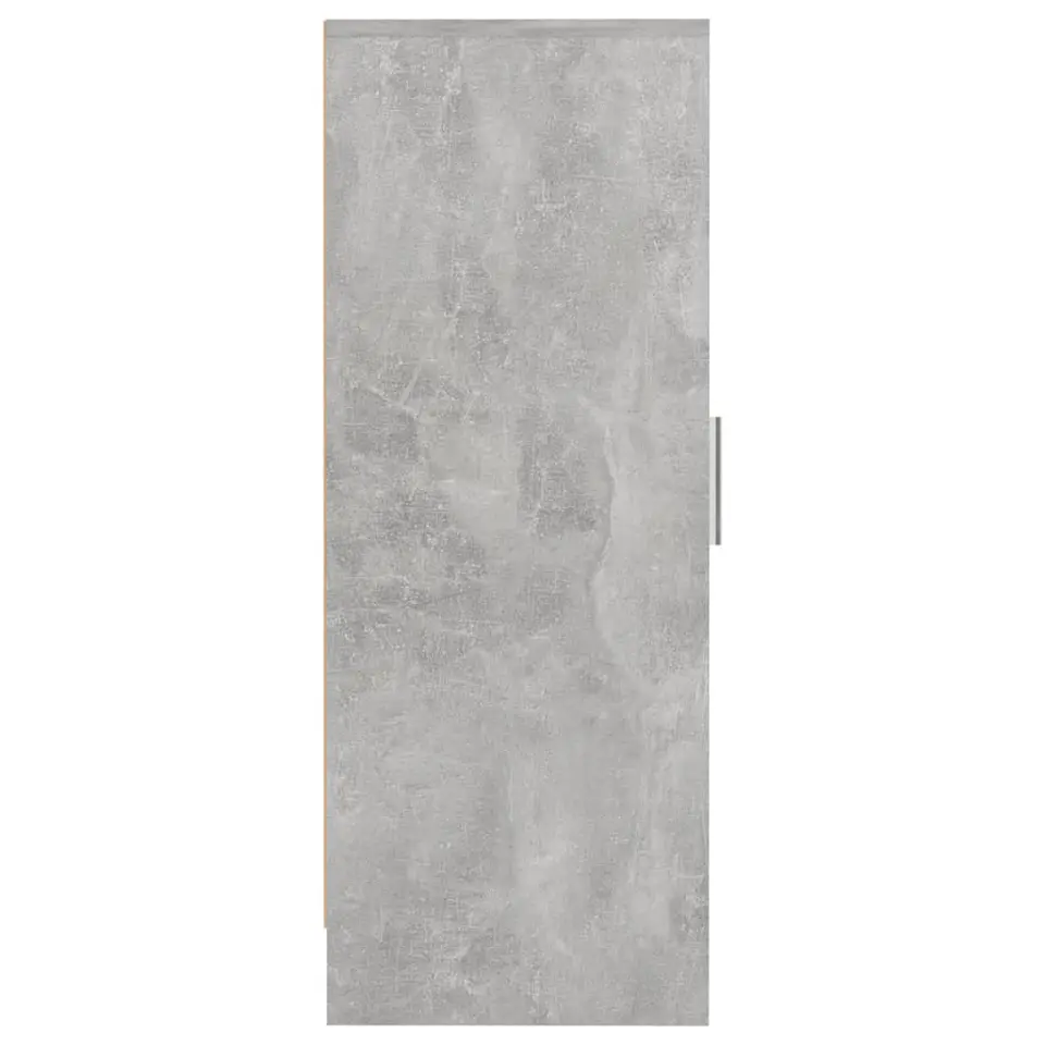 vidaXL - Schoenenkast - Grijs - Bewerkt hout - 31.5 x 35 x 92 cm
