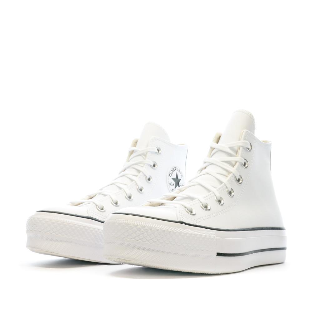 Converse Baskets Blanches Homme Converse Ctas Lift Hi