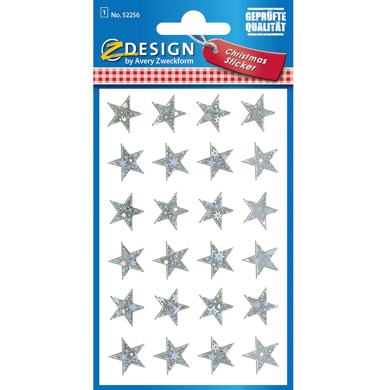 Z-Design Stickers Christmas, Sterne