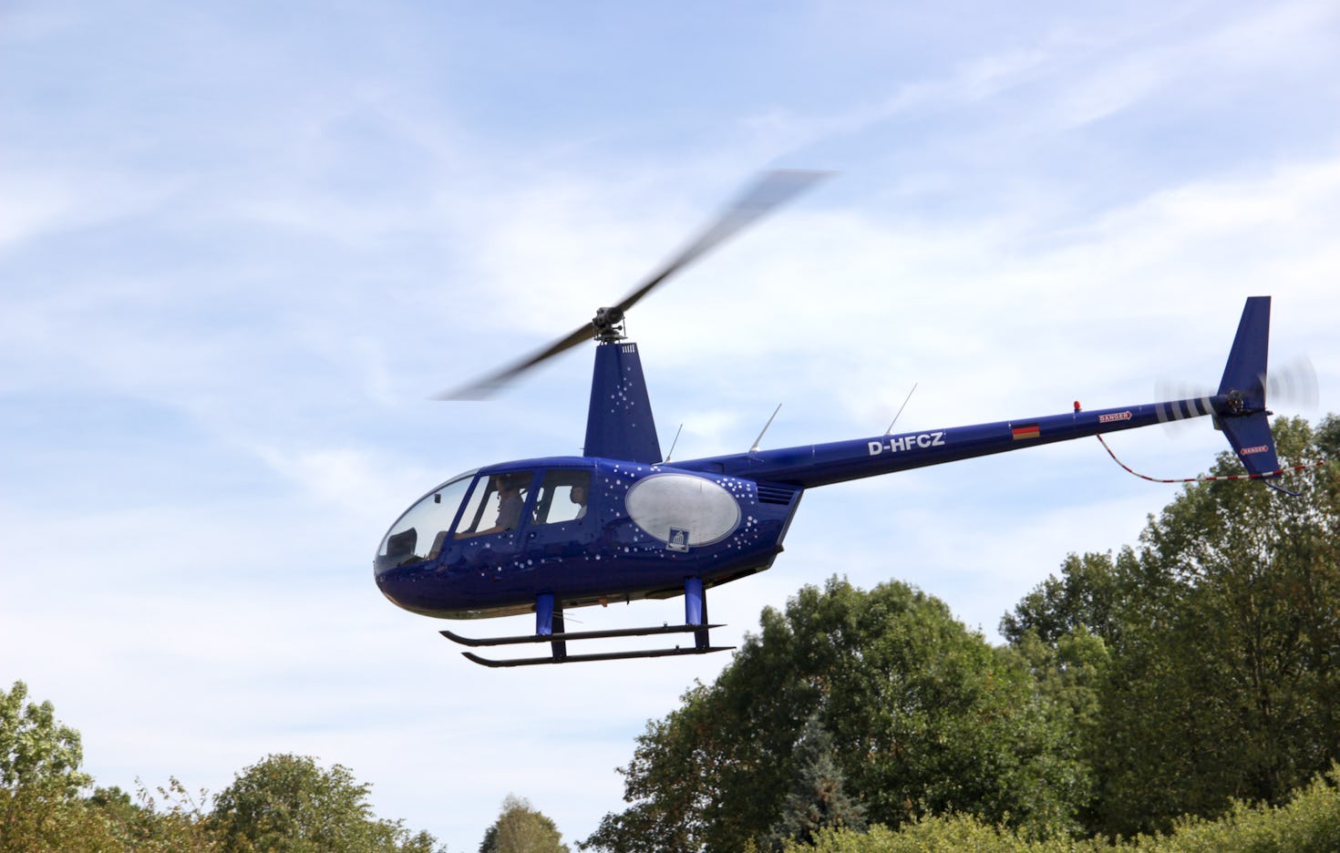 Romantischer Hubschrauber Rundflug Ebern