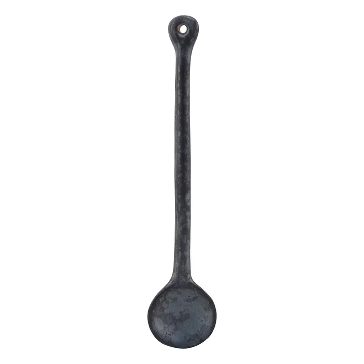 House Doctor Cuillère Pion en porcelaine | Noir
