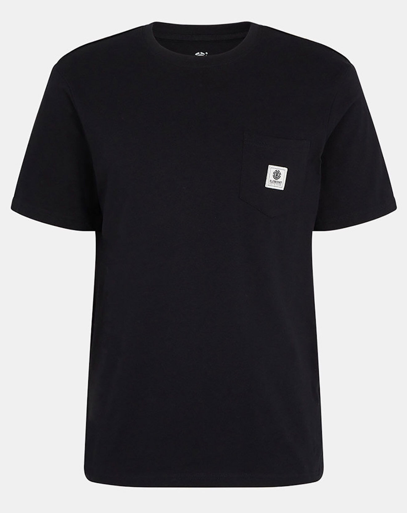 Element T-Shirt Basic Pocket label noir