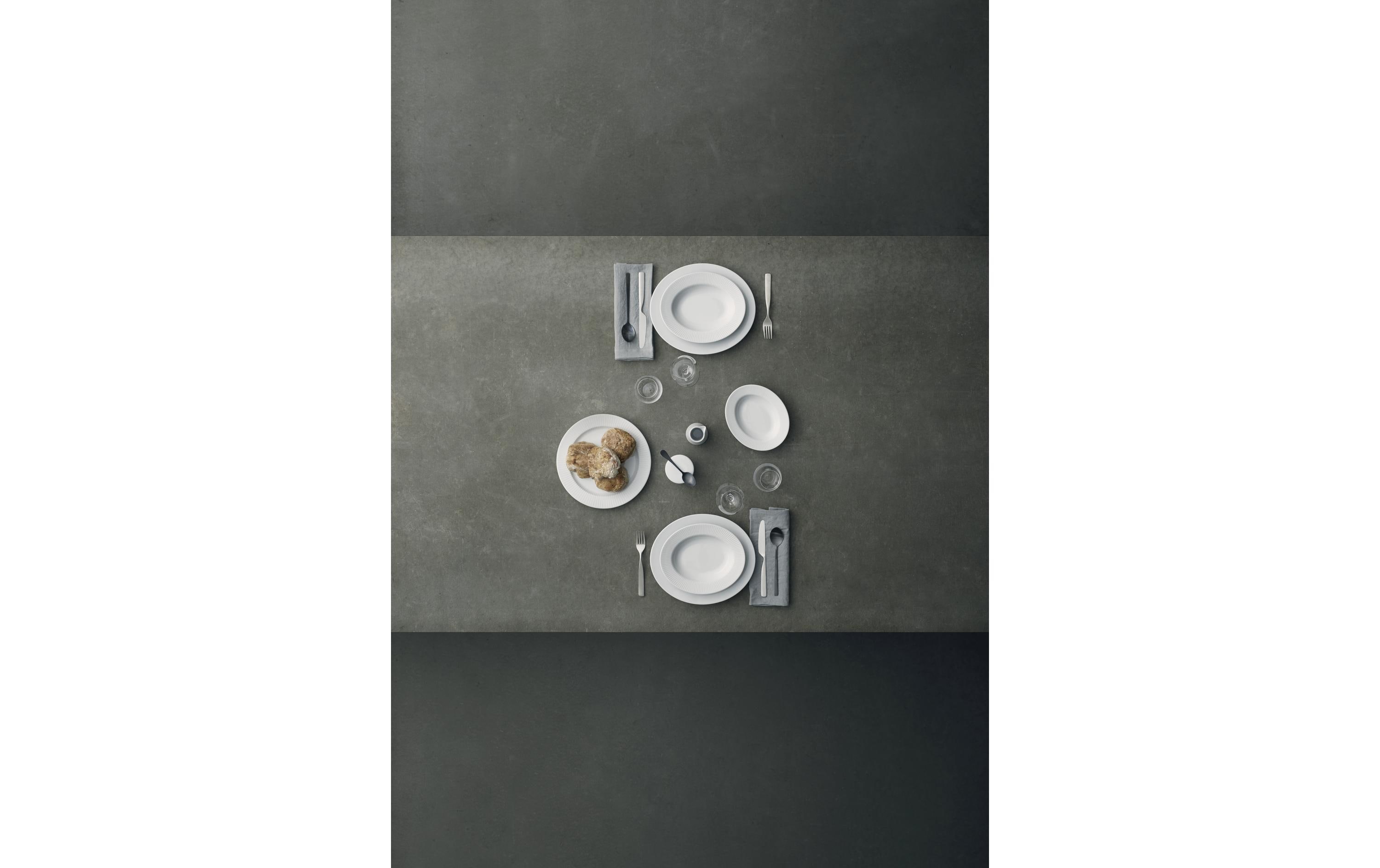 Suppen- & Pastateller Legio Nova Ø 25 cm, 4 Stück, WeissTiefe Speiseteller Set