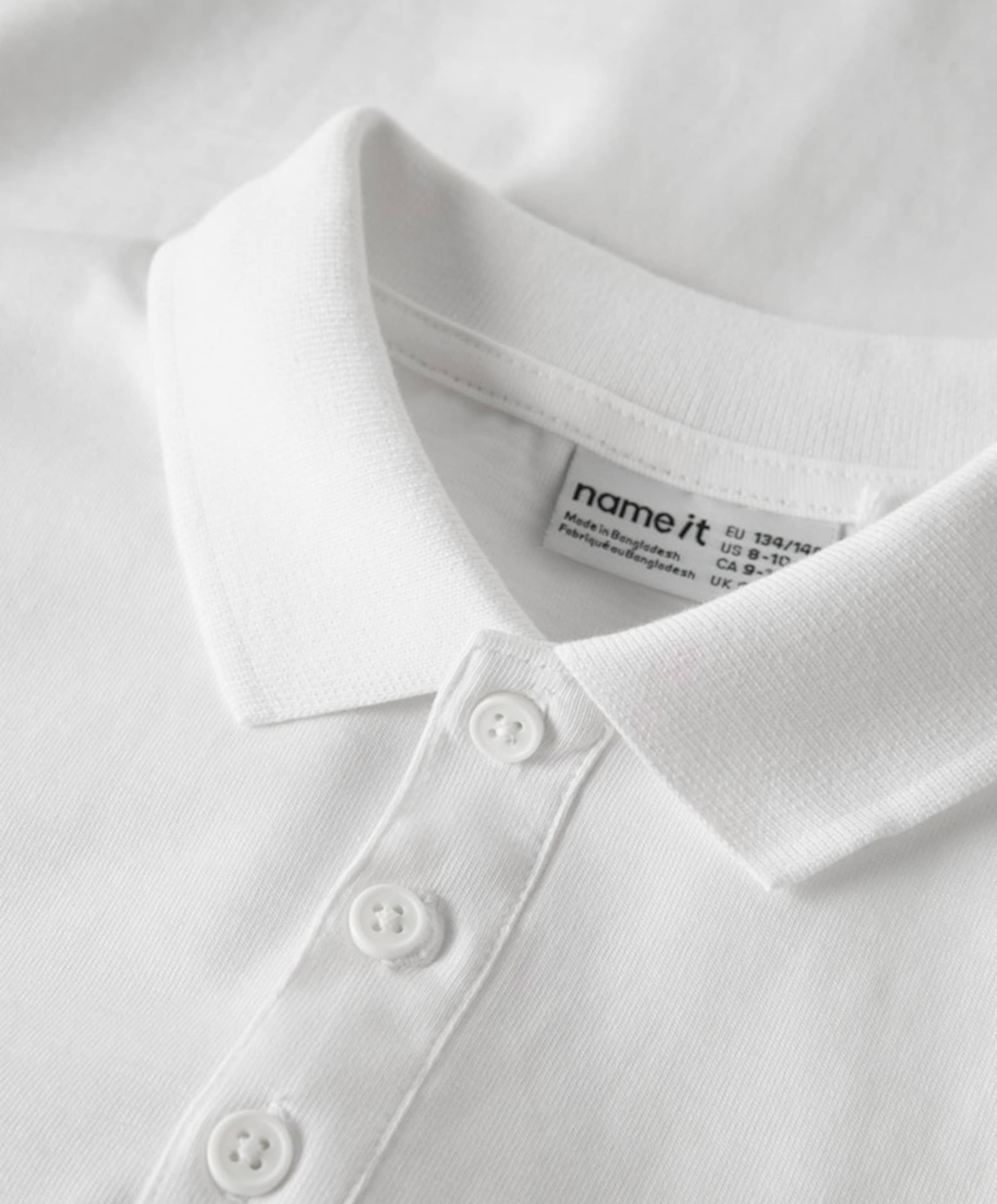 Name it Jongens polo wit