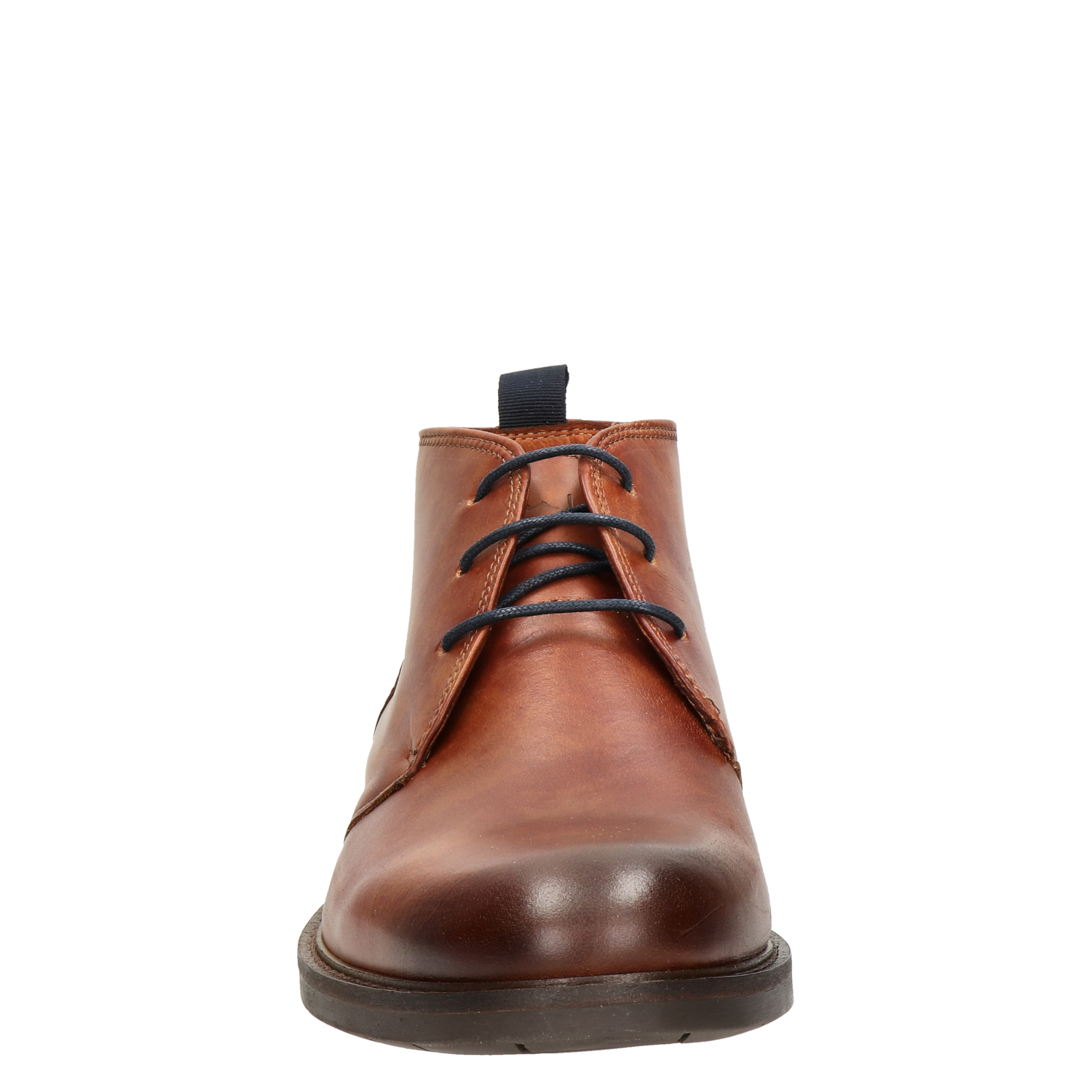 Van Lier Boston heren veterschoen Van Lier Cognac