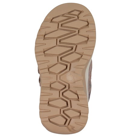 Wheat Winterstiefel - Millas - Tex - Dusty Rouge m. Blumen