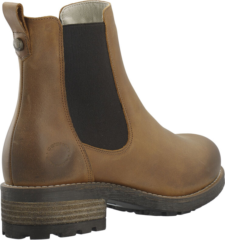 Cashott CASKARLA Chelsea Boot WR Warm Lining Oil Nubuck Bison