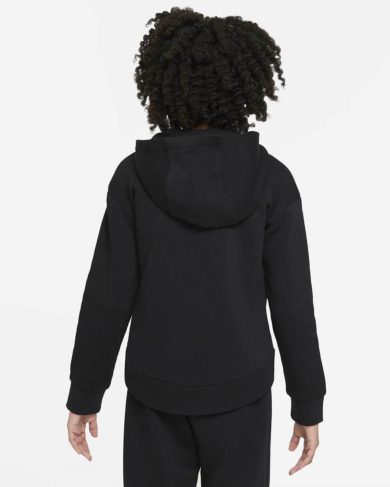 Nike NSW Club Fleece Trainingspak Girls Zwart