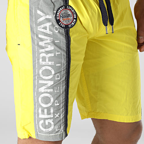 Short De Bain Jaune