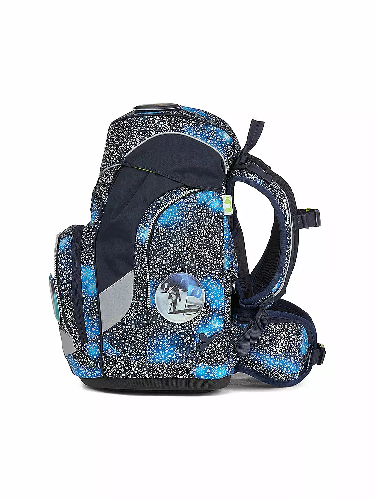 ERGOBAG Schultaschen Set 6tlg. Pack - Bär Anhalter durch die Galaxie dunkelblau