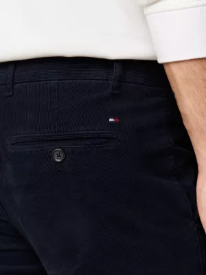 Calças chino de veludo cotelê Bleecker Slim Fit