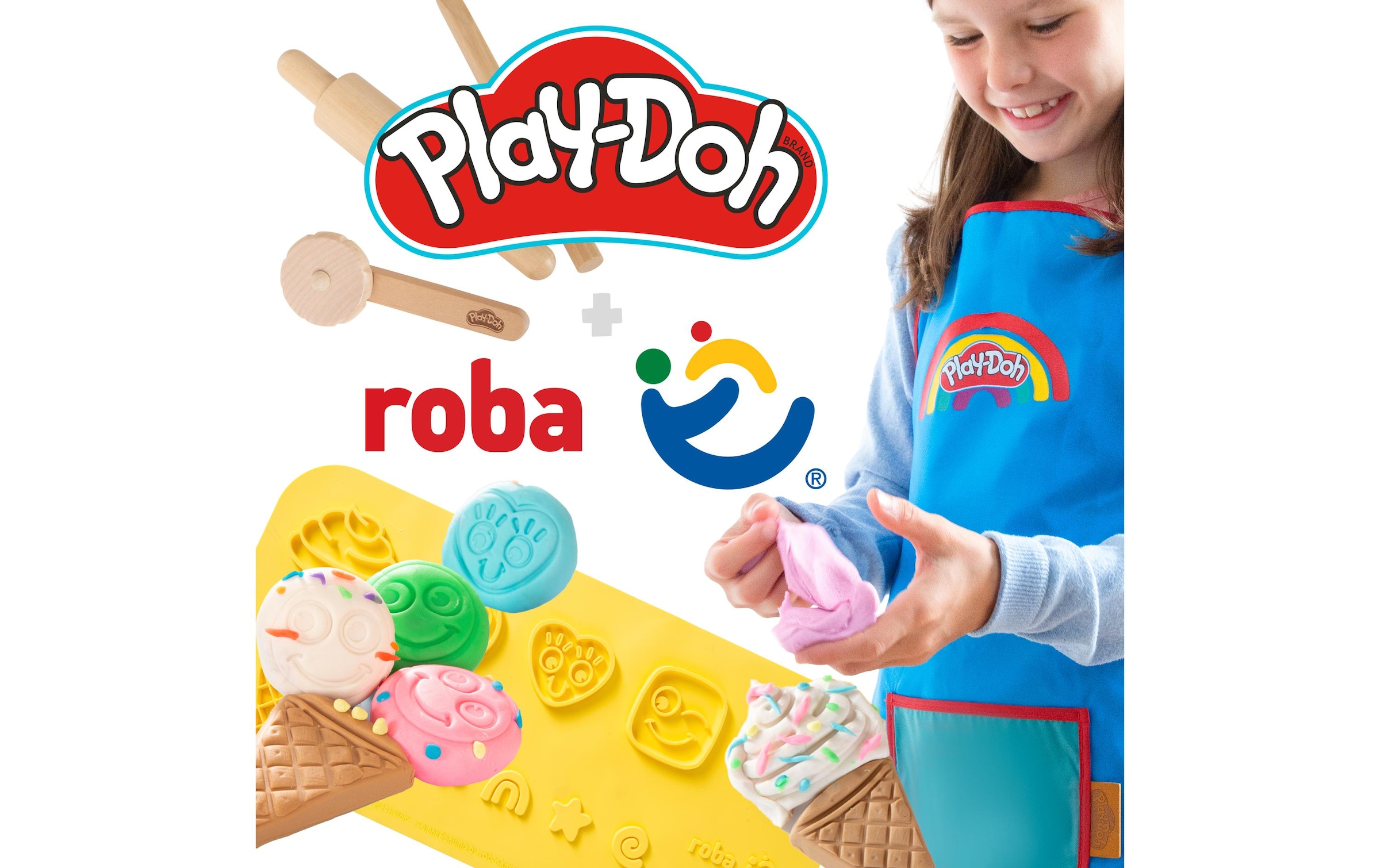 roba® Knete »Play-Doh mit Schürze«