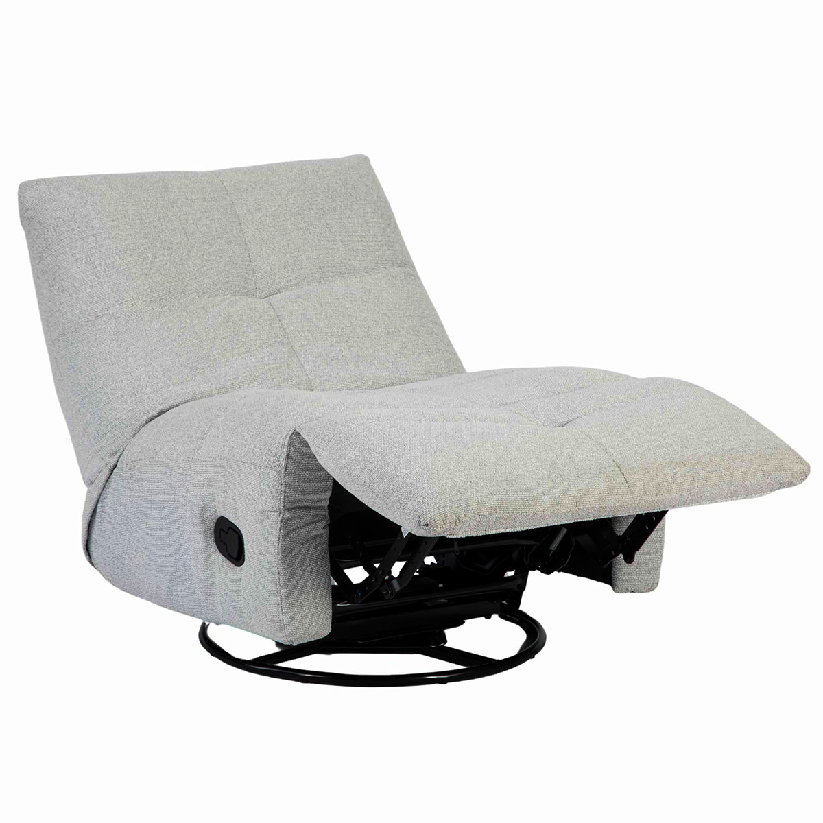 Fauteuil relax Crazy Licht grijs