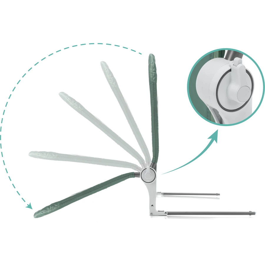 fillikid Bettgitter Lara 150 x 60 cm mint