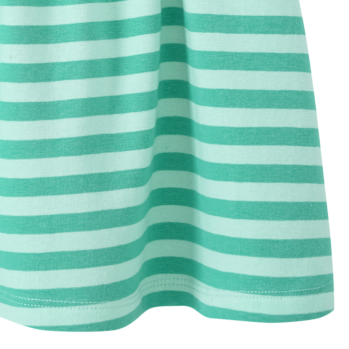 Topomini Baby Kleid mit Seepferdchen-Applikation hellgrün / grün