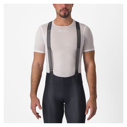 Maillot de Corps Manches Courtes Castelli Pro Mesh 2.0 Blanc