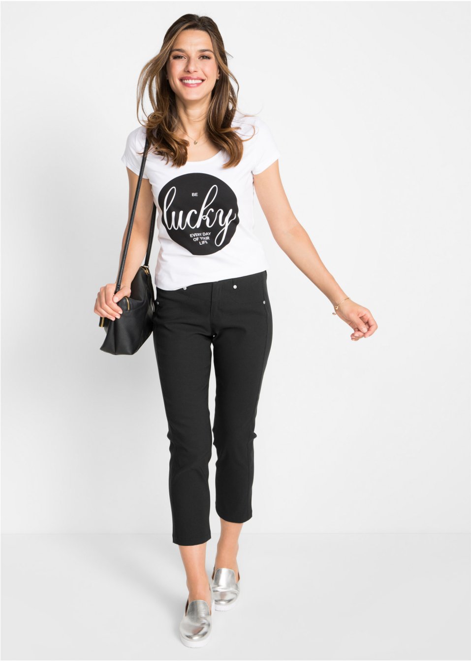 Pantalon 7/8 en bengaline