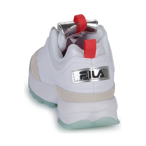 Fila - DISRUPTOR M - Blanc / Argenté
