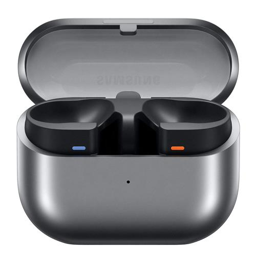 Galaxy Buds3 Pro ANC Wireless Bluetooth Kopfhörer Headset mit Galaxy AI   Qi Lade Case (SM-R630NZAAEUC) - Silber