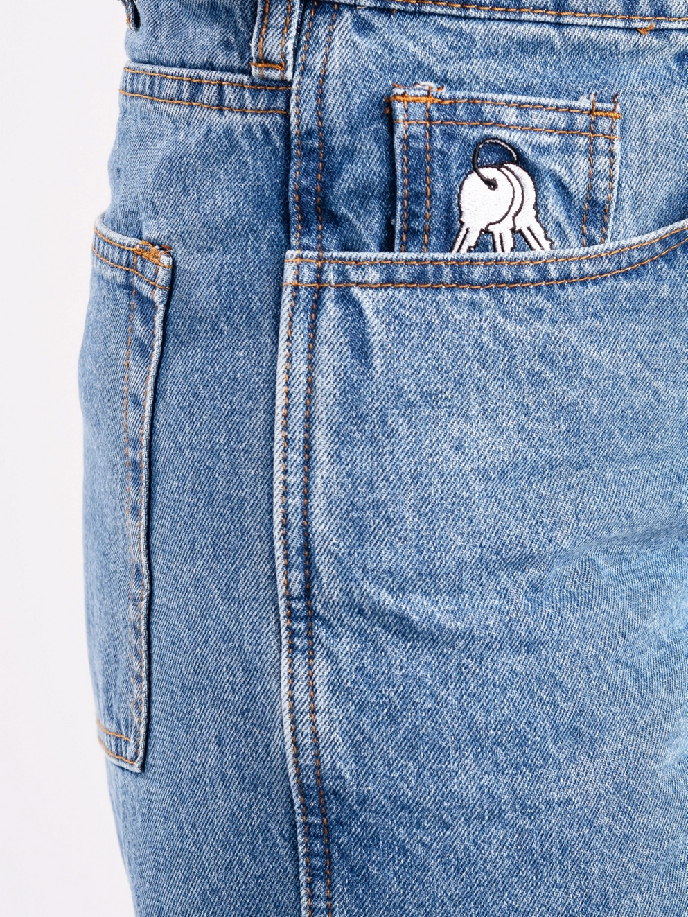 Blue Tomato Denim Baggy Jeans mid blue