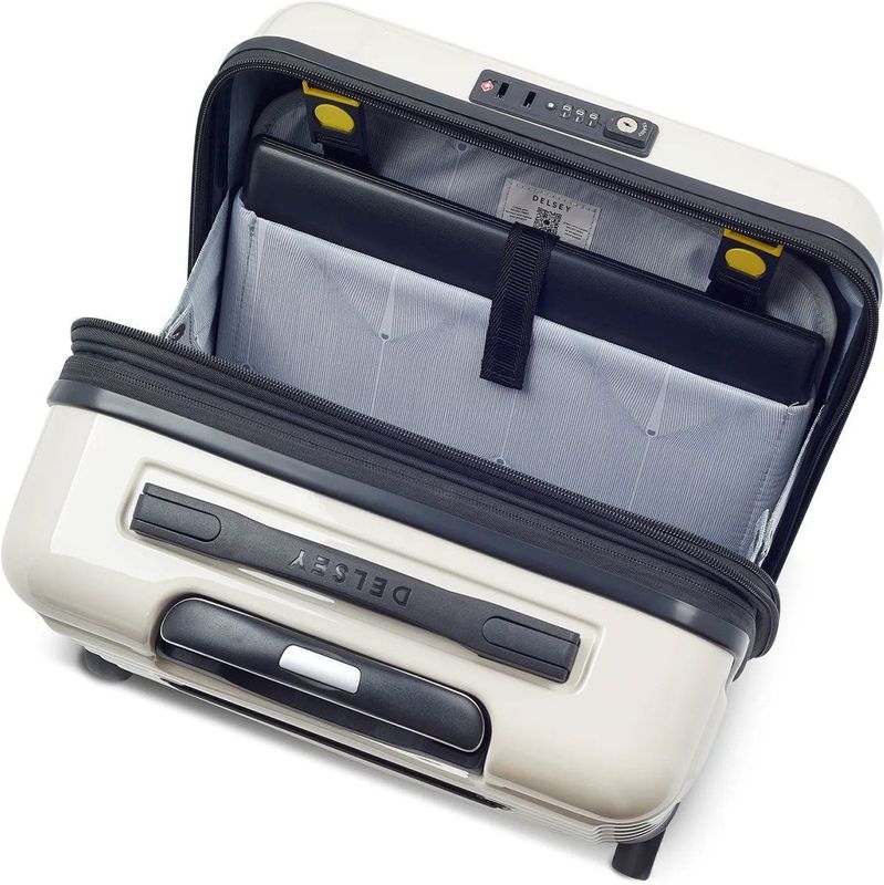 Delsey - Shadow 5.0 - Boardcase - Ivory - Polycarbonaat - 32 Liter