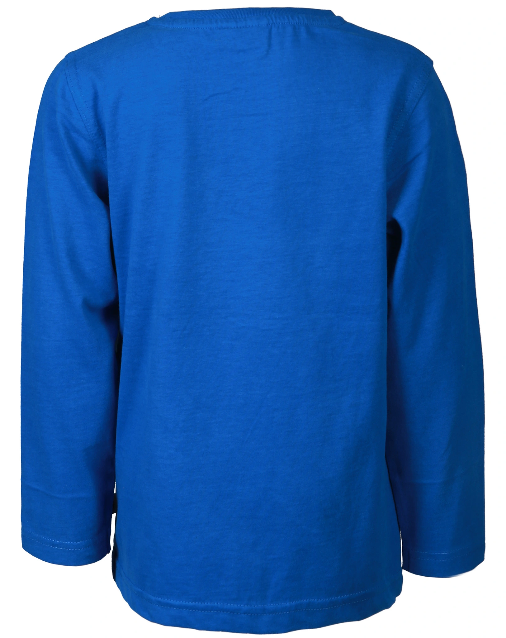 Langarmshirt FIRE ZONE - GLOW IN THE DARK in bright blue
