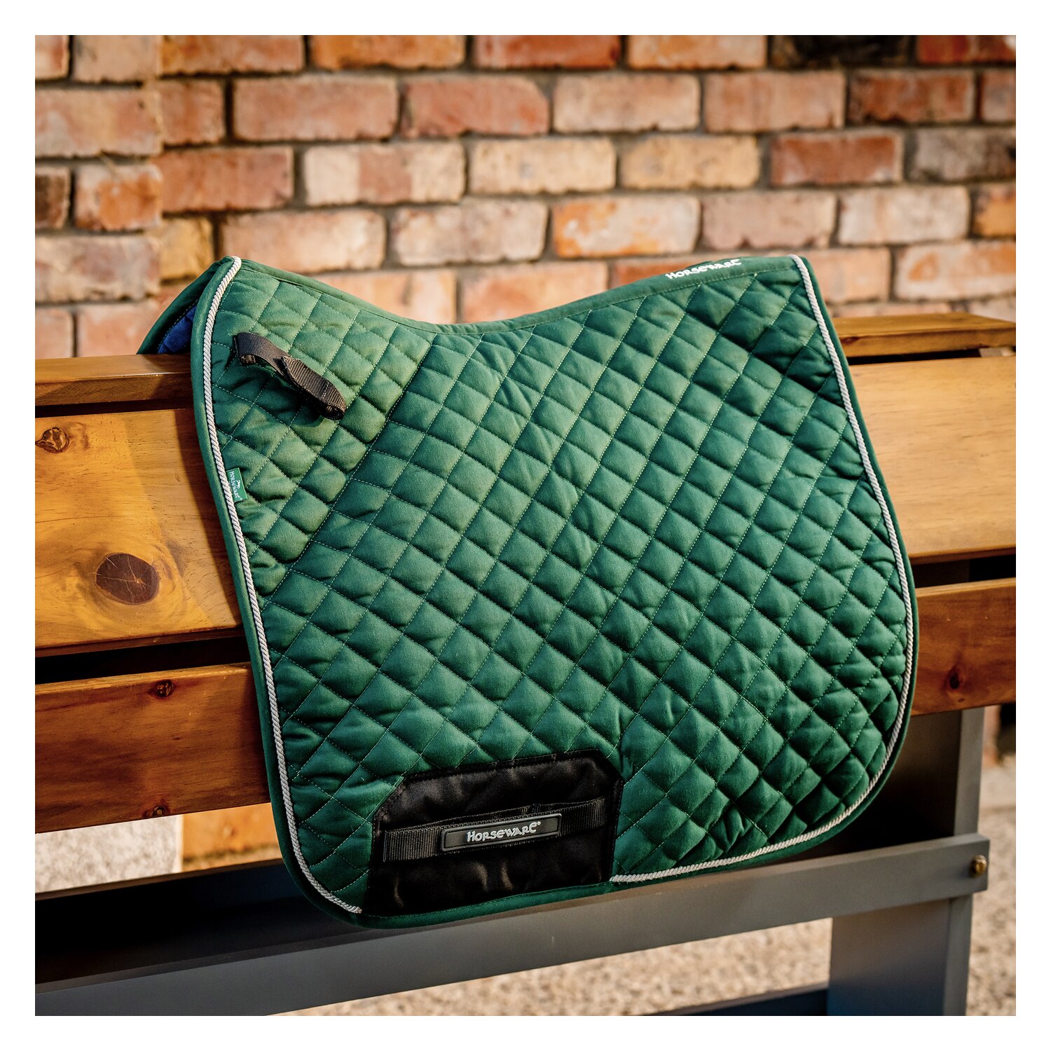 HORSEWARE Signature Schabracke  - green